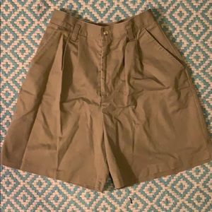 High waist shorts